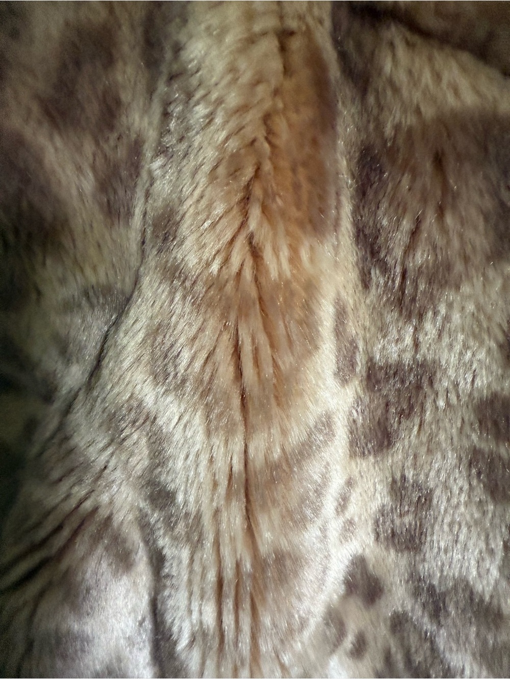 Donna Sawyers Fabulous Furs Women's Brown Leopard Faux Fur Vest size XL gorgeous - Picture 7 of 9